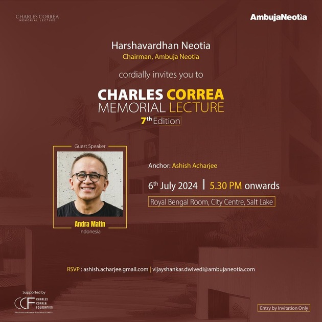 Charles Correa Memorial Lecture